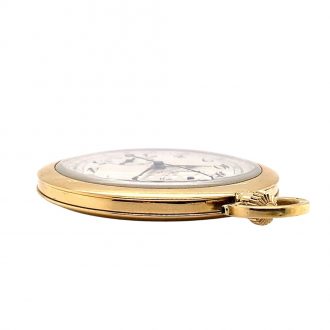 French gold medical watch with chronograph Circa 1925
