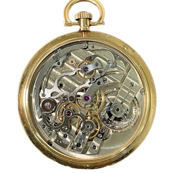 French gold medical watch with chronograph Circa 1925 French gold medical watch with chronograph Circa 1925