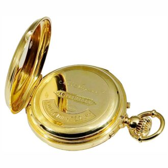 Danish watch with stoppable "seconde foudrayante" Circa 1866