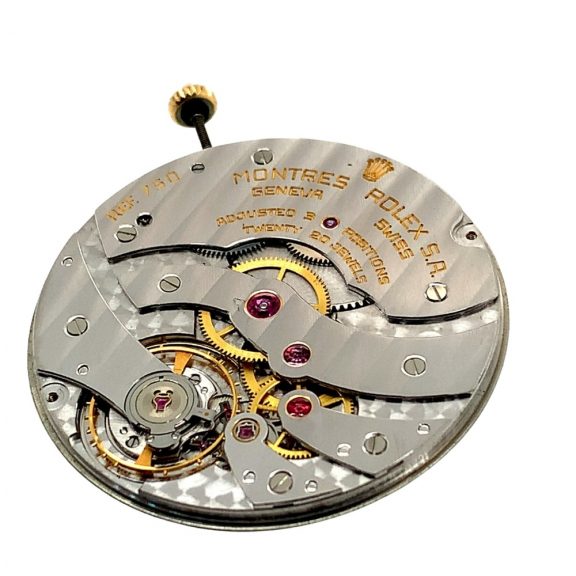 Flat Swiss 18K gold open faced pocket dress watch Circa 1985 Flat Swiss 18K gold open faced pocket dress watch Circa 1985