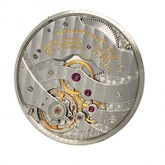 Ultra-flat Swiss 18 carat gold hunting cased pocket watch Circa 1980