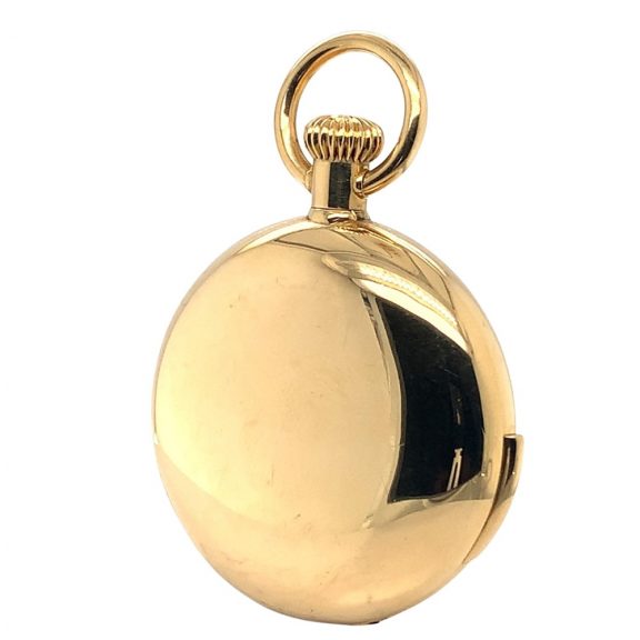Danish gold five-minute repeating full hunter watch Circa 1865 Danish gold five-minute repeating full hunter watch Circa 1865