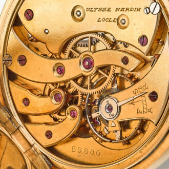 A Swiss lever by Ulysse Nardin in open face case Circa 1930
