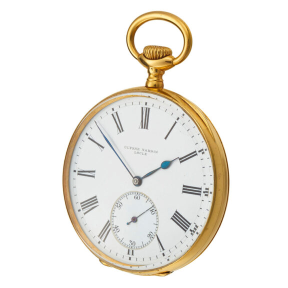 Swiss lever by Ulysse Nardin in open-faced case Circa 1930 Swiss lever by Ulysse Nardin in open-faced case Circa 1930