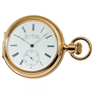 Swiss 18 carat gold heavy lever detent chronometer Circa 1890