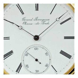Swiss 18k gold heavy lever detent chronometer Circa 1890 Swiss 18k gold heavy lever detent chronometer Circa 1890
