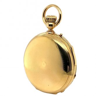 Rare German minute repeating full hunter watch Circa 1900