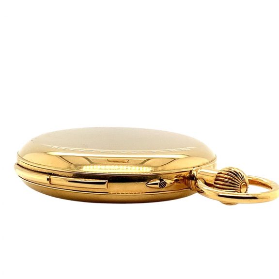 Swiss gold minute repeating keyless pocket watch Circa 1905 Swiss gold minute repeating keyless pocket watch Circa 1905