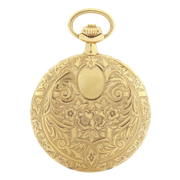 Gold watch with emblem of Estados Unitos do Brazil Circa 1910 Gold watch with emblem of Estados Unitos do Brazil Circa 1910