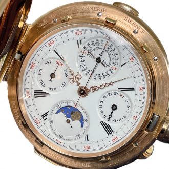 Swiss heavy complicated repeating chronograph Circa 1900/2000 Swiss heavy complicated repeating chronograph Circa 1900/2000