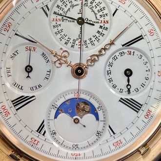 Swiss heavy complicated repeating chronograph Circa 1900/2000 Swiss heavy complicated repeating chronograph Circa 1900/2000