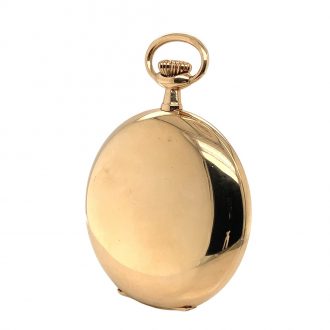 Fine Swiss 18 carat gold hunting cased pocket watch Circa 1907