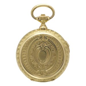Swiss repeating clock watch petite/grande sonnerie Circa 1900