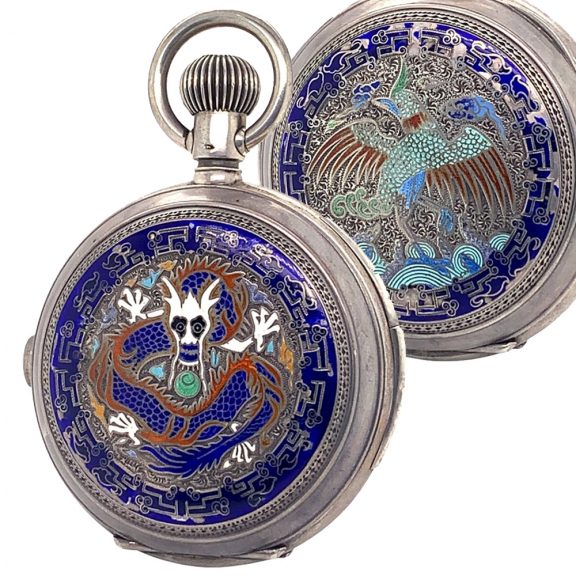 Swiss minute repeating pocket watch with chronograph Circa 1890 Swiss minute repeating pocket watch with chronograph Circa 1890