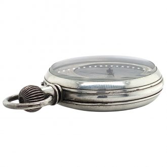 Swiss mystery watch in a silver double-sided case Circa 1890