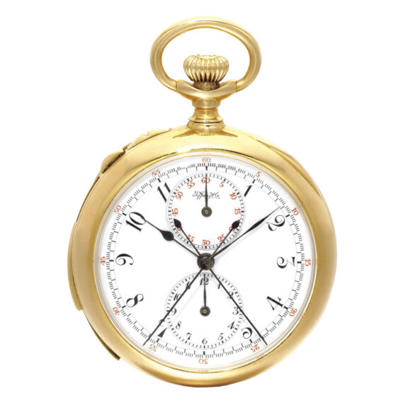 American gold repeating split seconds chrono Circa 1888