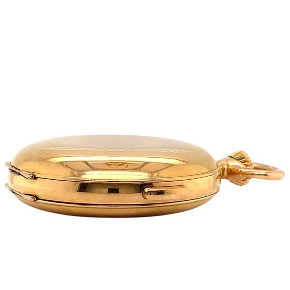 Swiss 18K gold quarter repeating complicated watch Circa 1900 Swiss 18K gold quarter repeating complicated watch Circa 1900