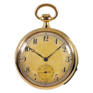 Swiss 18K gold minute repeating pocket watch Circa 1890