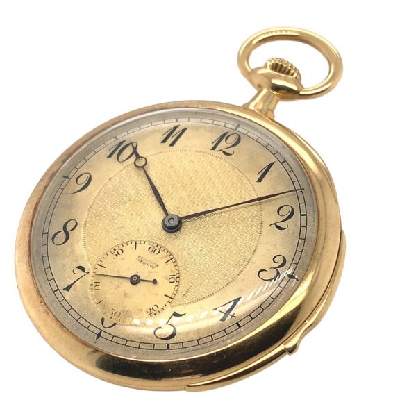 Swiss 18K gold minute repeating pocket watch Circa 1890 Swiss 18K gold minute repeating pocket watch Circa 1890
