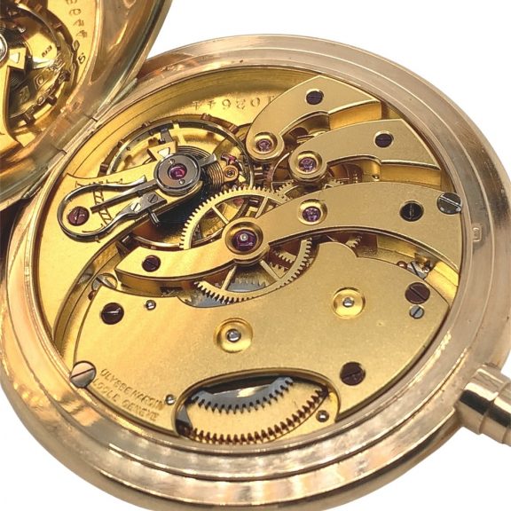 Swiss 14K gold keyless hunting cased pocket watch Circa 1914 Swiss 14K gold keyless hunting cased pocket watch Circa 1914