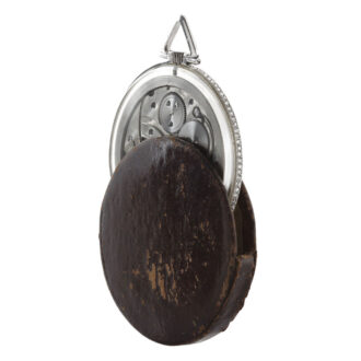 A fine French elegant art deco pendant watch Circa 1920