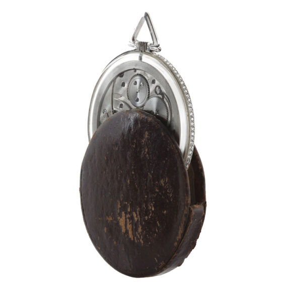 A fine French elegant art deco pendant watch Circa 1920 A fine French elegant art deco pendant watch Circa 1920