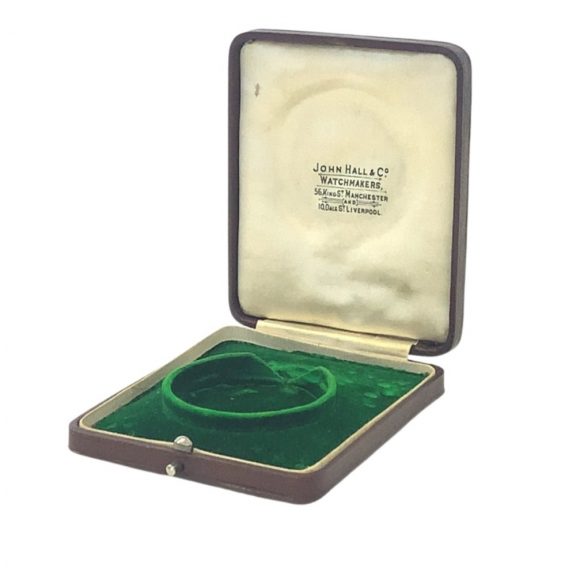 Fine English 18K gold half hunting cased lever watch Circa 1902 Fine English 18K gold half hunting cased lever watch Circa 1902