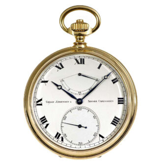 Danish remarkable gold watch in mint condition Circa 1980