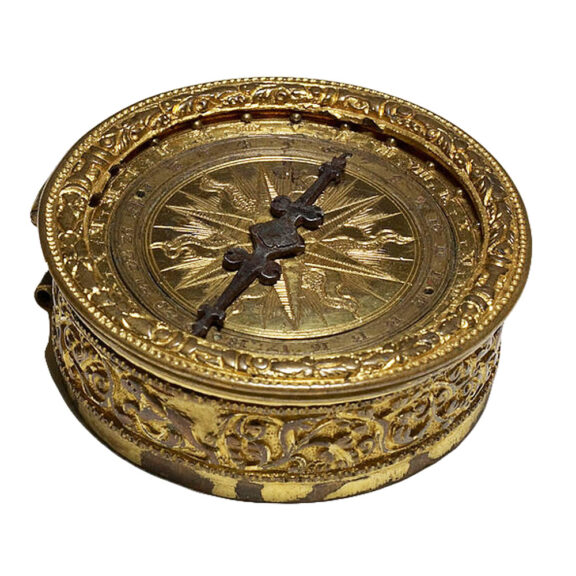 Very early German gilt verge pocket watch Circa 1580