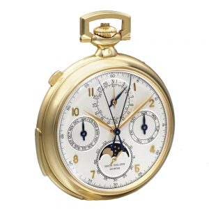 Swiss gold minute repeating perpetual calendar Circa 1957