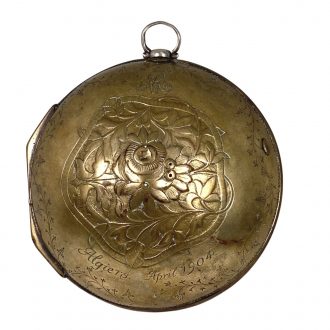 English quadruple cased verge for the Ottoman market Circa 1774