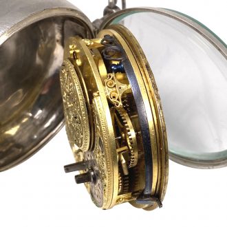 English quadruple cased verge for the Ottoman market Circa 1774