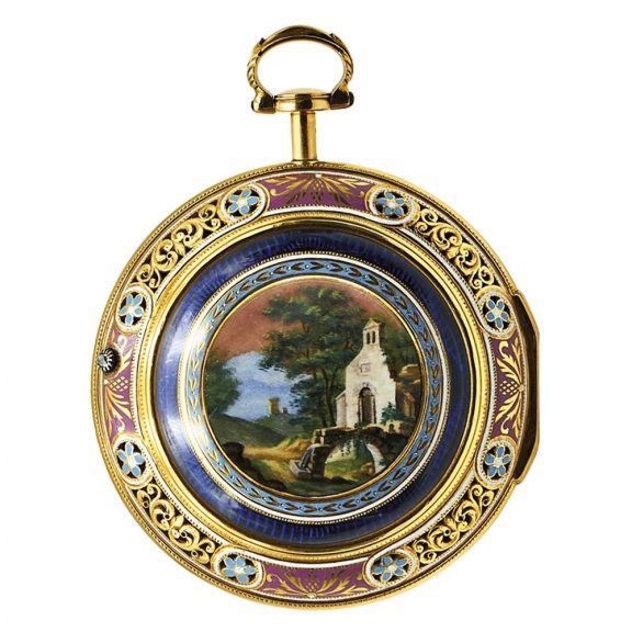 English gold verge made for the Ottoman market Circa 1810 English gold verge made for the Ottoman market Circa 1810