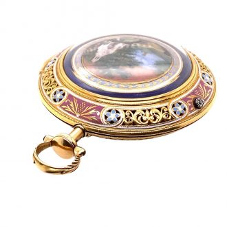 English gold verge made for the Ottoman market Circa 1810
