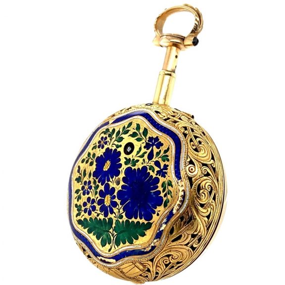 English gold verge made for the Ottoman market Circa 1810 English gold verge made for the Ottoman market Circa 1810