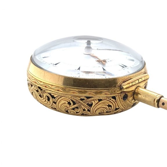English gold verge made for the Ottoman market Circa 1810 English gold verge made for the Ottoman market Circa 1810