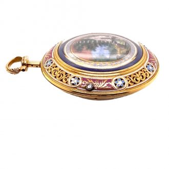 English gold verge made for the Ottoman market Circa 1810