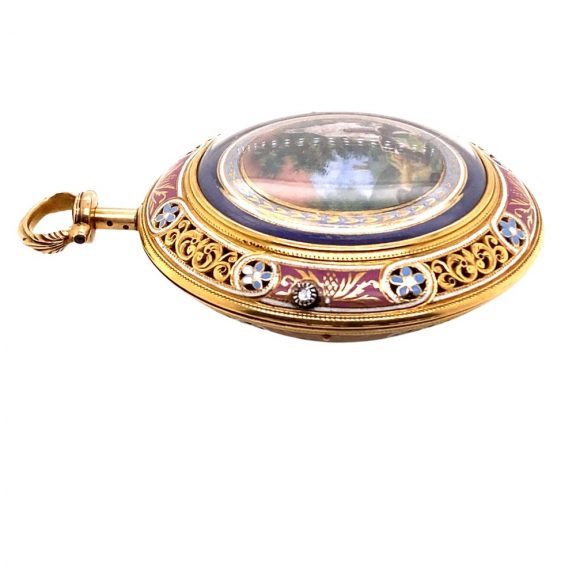 English gold verge made for the Ottoman market Circa 1810 English gold verge made for the Ottoman market Circa 1810