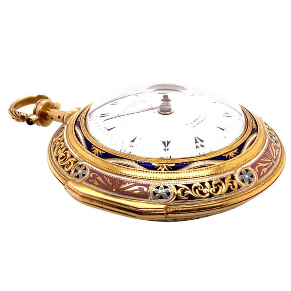 English gold verge made for the Ottoman market Circa 1810 English gold verge made for the Ottoman market Circa 1810