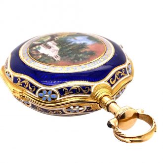 English gold verge made for the Ottoman market Circa 1810