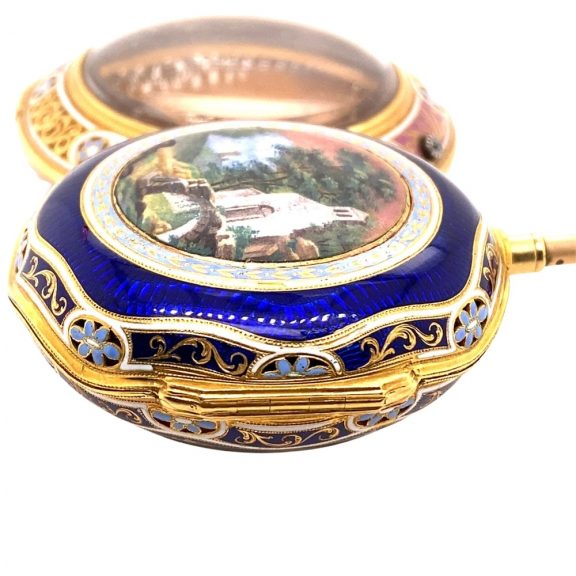 English gold verge made for the Ottoman market Circa 1810 English gold verge made for the Ottoman market Circa 1810