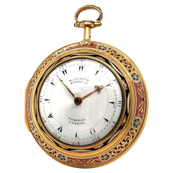 English gold verge made for the Ottoman market Circa 1810 English gold verge made for the Ottoman market Circa 1810
