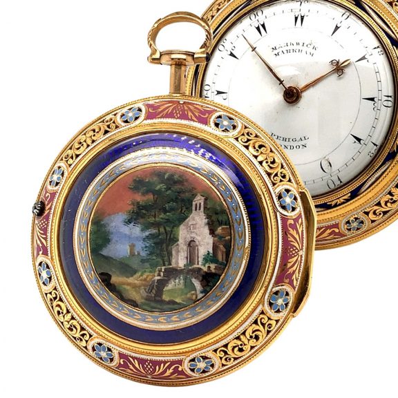 English gold verge made for the Ottoman market Circa 1810