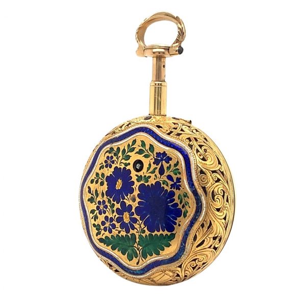English gold verge made for the Ottoman market Circa 1810 English gold verge made for the Ottoman market Circa 1810