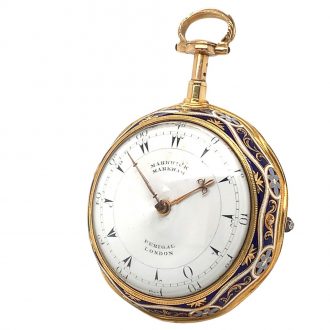 English gold verge made for the Ottoman market Circa 1810