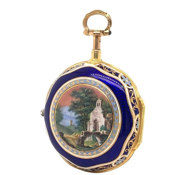 English gold verge made for the Ottoman market Circa 1810 English gold verge made for the Ottoman market Circa 1810