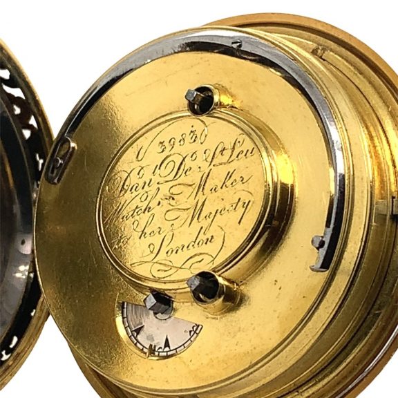 English self strike verge watch for the Ottoman market Circa 1794 English self strike verge watch for the Ottoman market Circa 1794