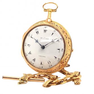 English self strike verge watch for the Ottoman market Circa 1794