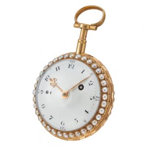 Gold French quarter repeating verge by Berthoud Circa 1770