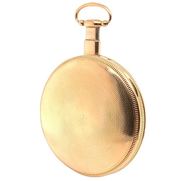 Large Swiss skeletonized minute repeating pocket watch Circa 1815 Large Swiss skeletonized minute repeating pocket watch Circa 1815